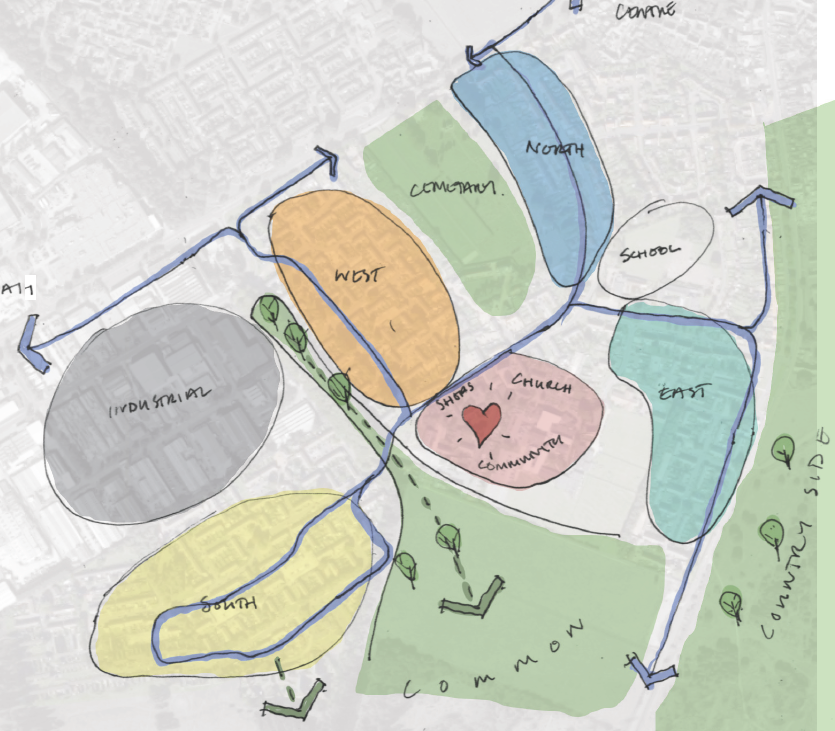 Sketch of Barnham Cross Vision