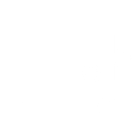White jigsaw house icon